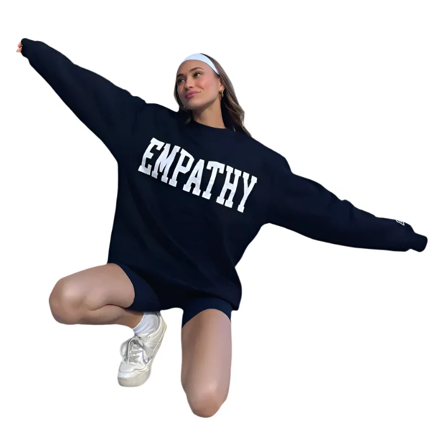 The Mayfair Group - "Empathy Always" Black Crewneck