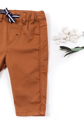 Trousers - Twill Terracotta