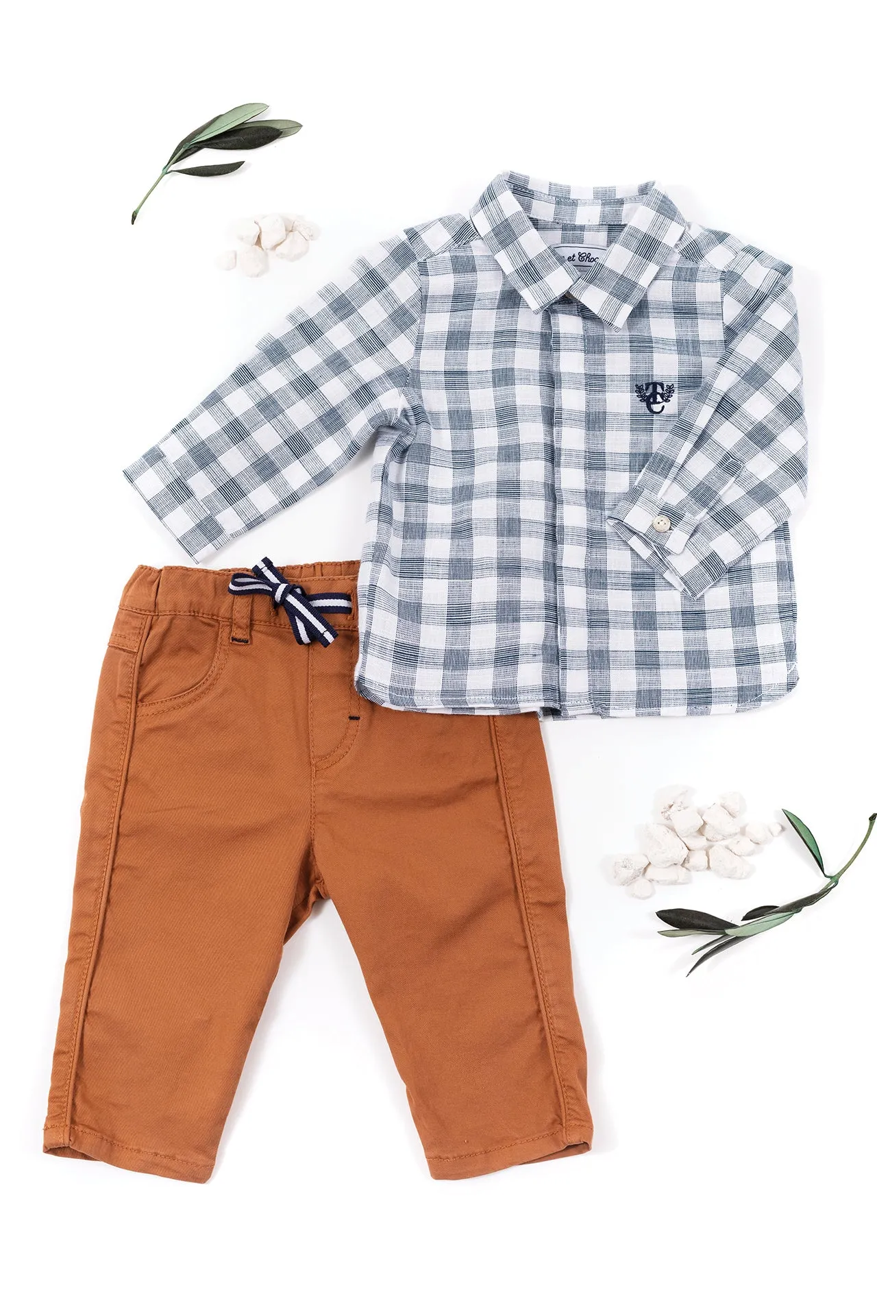 Trousers - Twill Terracotta