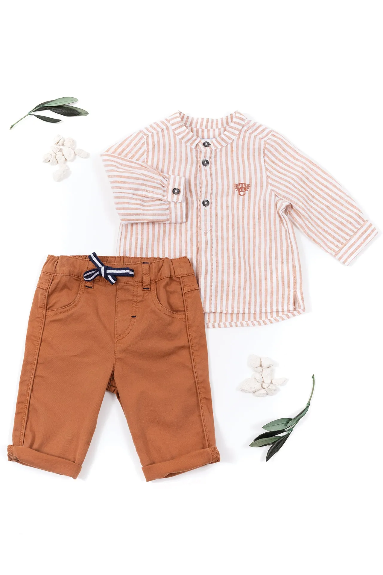 Trousers - Twill Terracotta