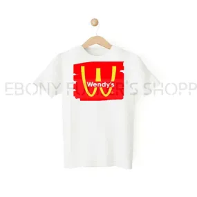 Wendy's Funny White T-shirts Sarcastic Unisex Adult Men Women T Shirts