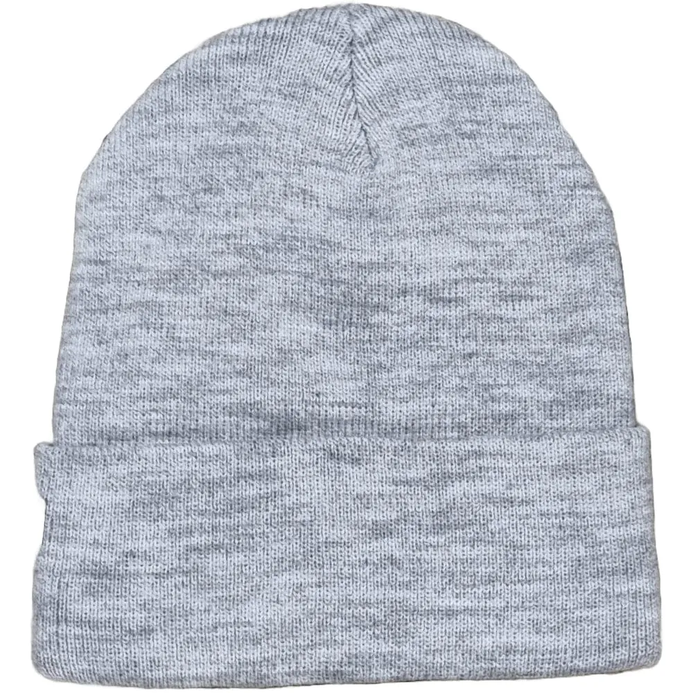 West Brothers Script Beanie - Heather Grey