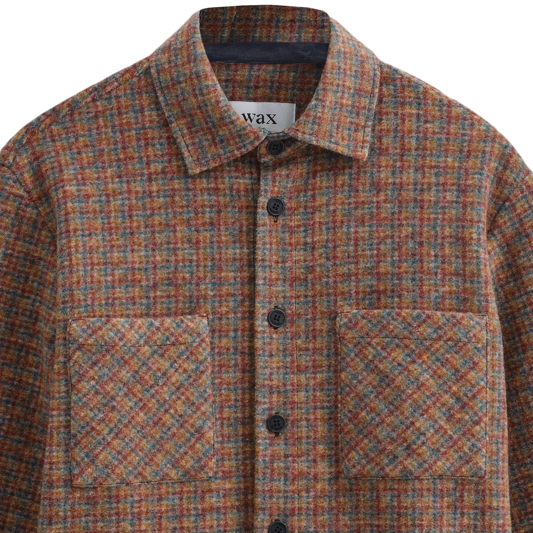 Whiting Overshirt - Mini Check Fleece
