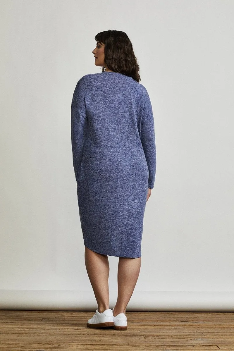 Willow Dress in Blue Marl