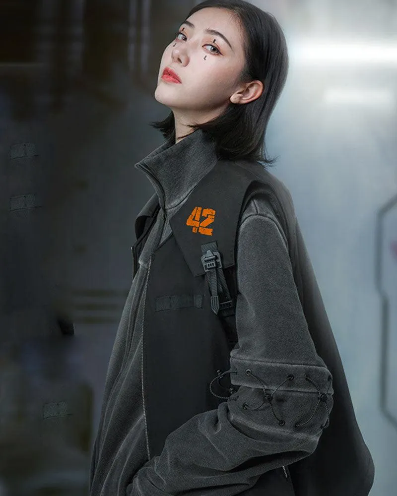 XIPHEVIL Cyberpunk Functional Unisex Cargo Vest