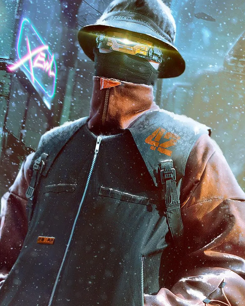 XIPHEVIL Cyberpunk Functional Unisex Cargo Vest